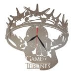 Ceas Personalizat Game of Throne, Lemn, 40 cm, CU019