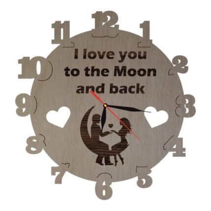 Ceas I Love You 40 Cm Cvd004