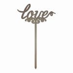 Topper lemn Love aranjamente florale