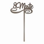 Topper Lemn 8 Martie Aranjamente Florale