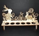 Suport oua Paste 12 locuri, Lemn, 28x11cm, Model S01 - imagine 2