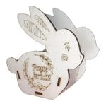 Cutie Aranjamente Florale, Model Iepure, Paste Fericit, P09 - imagine 2