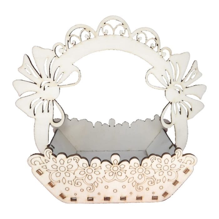 Cutie Aranjamente Florale Lemn Model Cos P11 - imagine 2