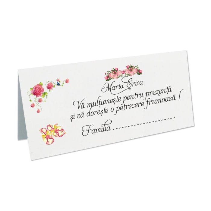 Plic bani Botez, Model PB14, Carton, , Alb - imagine 1