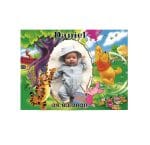 Marturie botez, Winnie, Magnet,10x7.5 cm, Multicolor