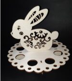 Suport Oua Festiv Paste 8 Locuri 25cm S02 1