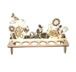 Suport Oua Lemn Paste 12 Locuri 28x11cm S01