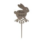 Topper Aranjamente Florale Paste TP08, Lemn, 17x7cm