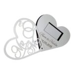 Cutie Stick, Nunta, Personalizata, Inima, Alb, CSNB004 - imagine 2