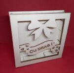 Cutie Decorat Cu Licheni Mesaj Cu Drag Lu001 1