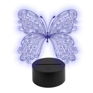 Lampa Veghe 3d Model Fluture