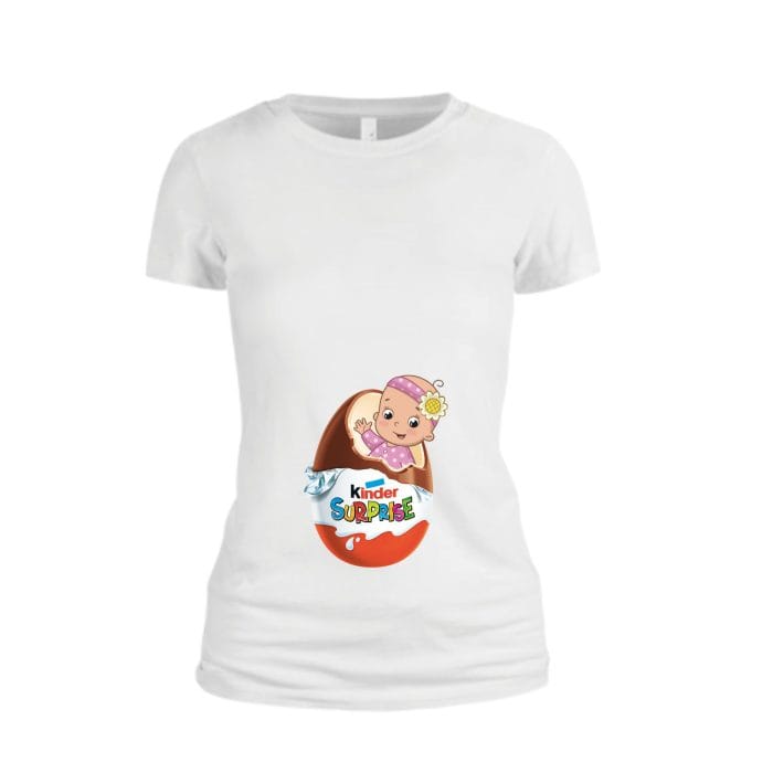 Tricou Mama, Kinder Fetita, Alb, TU14 - imagine 1