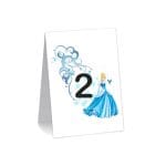 Numar de masa, Botez, Model NRB12, Cenusareasa, Carton - imagine 2