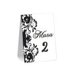 Numar de masa, Nunta, Model NRN11, Carton - imagine 2