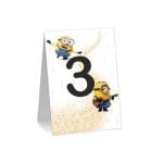 Numar de masa, Botez, Model NRB5, Minioni, Carton - imagine 3