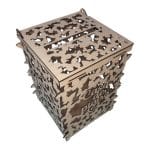 Cutie Dar Miri , 3D Exclusive Technology, Lemn, 30x25 cm, CDN001 - imagine 4