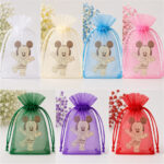 Marturie botez, Personalizata, Model Mickey Mouse, Lemn, 7x5 cm, MB002 - imagine 2