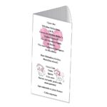 Meniu de masa, Botez, Model MB4, Pisica Marrie, Carton - imagine 2