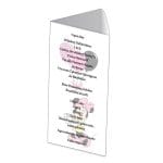 Meniu de masa, Botez, Model MB5, Minnie Mouse, Carton - imagine 2