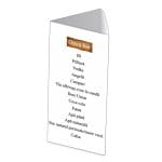 Meniu de masa, Nunta, Model MN1, Carton - imagine 2