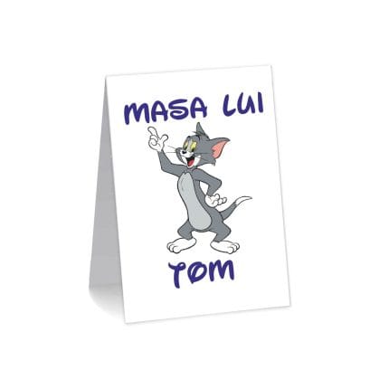 Numar de masa, Botez, Model NRB24, Tom, Carton