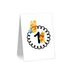 Numar de masa, Botez, Model NRB29, Bebe Winnie the Pooh, Carton