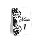 Numar de masa, Nunta, Model NRN11, Carton