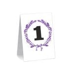 Numar de masa, Nunta, Model NRN14, Carton