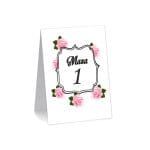 Numar de masa, Nunta, Model NRN8, Carton