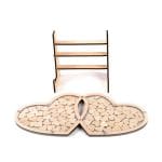 Guest Book, Inimi, Lemn, 80x40 cm - imagine 4