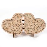 Guest Book, Inimi, Lemn, 80x40 cm