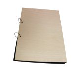 Album Foto Coperta Lemn, Foi Negre, Guest Book, Nunta, Botez, Blank, CANB002 - imagine 3