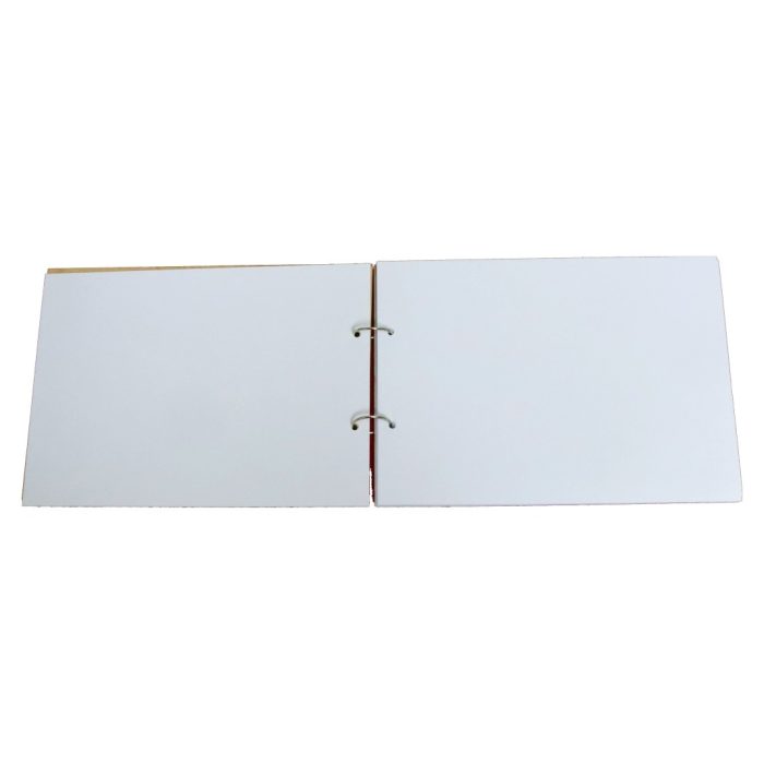 Album Foto Coperta Lemn, Guest Book, Nunta, Verde, 21x30 cm CANUV012 - imagine 5