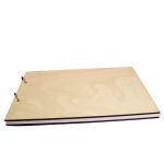 Album Foto Coperta Lemn, Foi Albe, Guest Book, Nunta, Botez, Blank, CANB004 - imagine 3