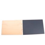 Album Foto Coperta Lemn, Guest Book, Nunta, Piersica, 21x30 cm CANUV006 - imagine 3