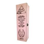 Cutie de vin, Personalizata, Paste, Model CVP002, Nasi, Lemn, 35x10x10 cm