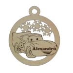 Glob Lemn Personalizat cu Nume 9cm GL150