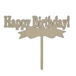 Topper Aniversar, Model TA017, Lemn, 10-15 cm