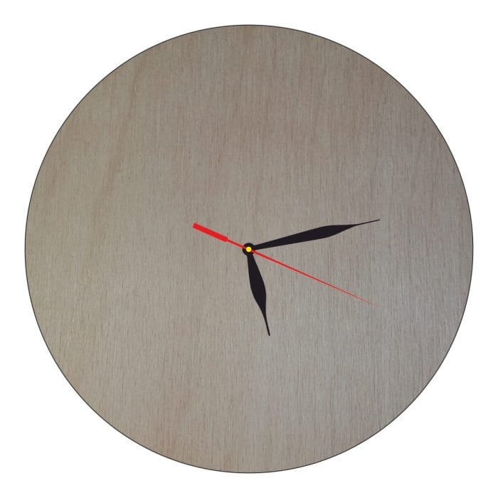 Ceas Blank , Lemn, 30-40cm - imagine 1