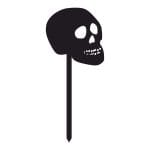 Topper de Halloween, Model TH006, Lemn, 8 cm