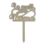 Topper 1-8 Martie, Model TM007, Lemn, 10-15 cm