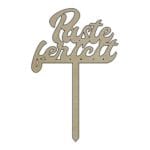 Topper de Paste, Model TP003, Lemn, 10-15 cm