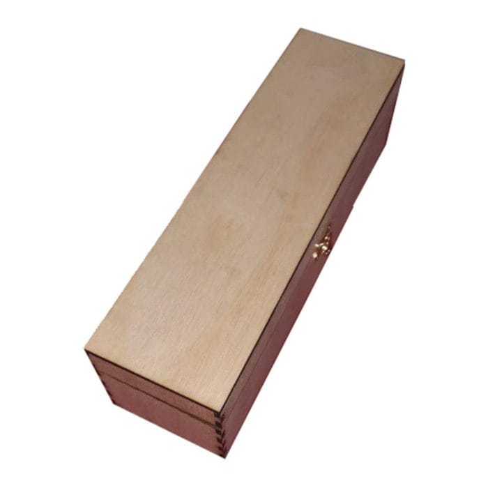 Cutie de vin, Simpla, Lemn, 35x10x10cm, CTVS008 - imagine 2
