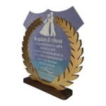 Decoratiune Aniversara, Personalizata, Miri, Plexiglas, 23x22cm, DCA011 - imagine 3
