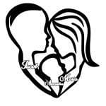 Decoratiune Cadou, Familie, Personalizata, Negru, 40cm, DCFAM003