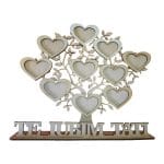 Decoratiune Cadou, Tata, Personalizata, Lemn, 37x32cm DCTS004