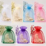 Marturie botez, Personalizata, Model Strumf, Lemn, 5x5 cm, MB008 - imagine 2