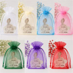 Marturie botez, Personalizata, Model Printesa Sofia, Lemn, 7x6 cm, MB009 - imagine 2