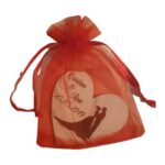 Marturie Nunta, Personalizata, Model Inima, Lemn, 7x6 cm, MNL001 - imagine 2