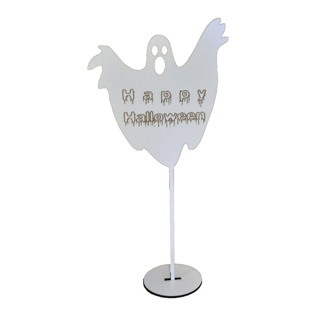 DH019,, Decoratiune de Halloween, Lemn, 30x13 cm, DH019 - imagine 1